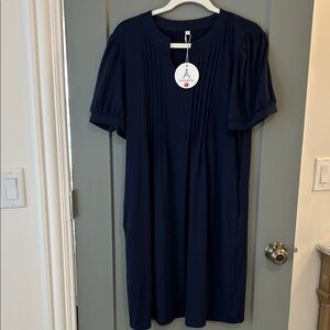 Anrabess  Navy Blue Dress Size Large New!